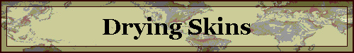 Drying Skins