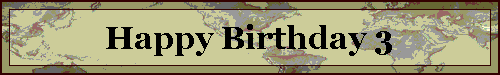 Happy Birthday 3