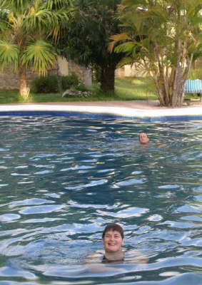 Ann In Pool