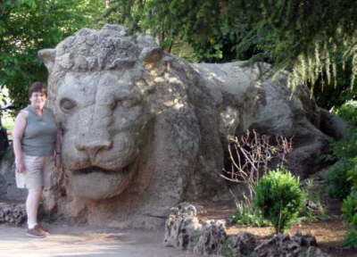 Ann with Lion