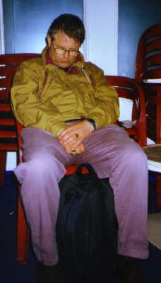 Asleep On Overnight Ferry 
